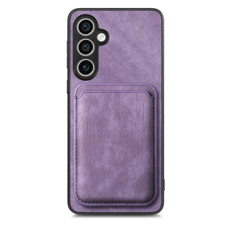 D12 For Samsung Galaxy S23 FE Detachable Magnetic Card Case Phone Cover