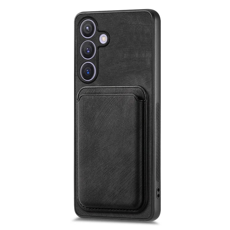 D12 For Samsung Galaxy S24+ Detachable Magnetic Card Case Fall Proof Phone Cover