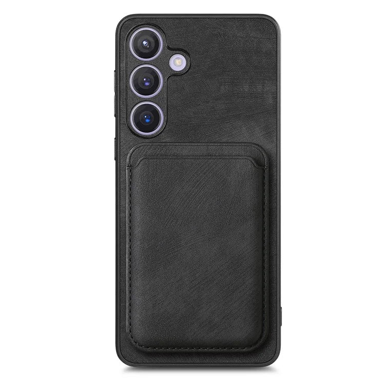 D12 For Samsung Galaxy S24+ Detachable Magnetic Card Case Fall Proof Phone Cover