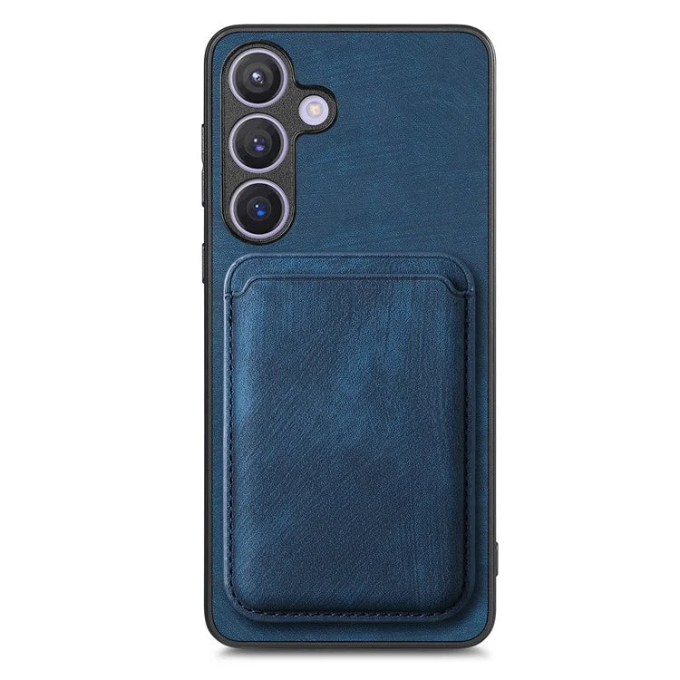 D12 For Samsung Galaxy S24+ Detachable Magnetic Card Case Fall Proof Phone Cover