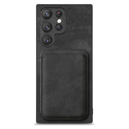 D12 For Samsung Galaxy S23 Ultra Detachable Magnetic Card Case Phone Protector Cover