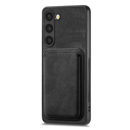 D12 For Samsung Galaxy S23+ Case Drop Protection Magnetic Card Holder Phone Cover