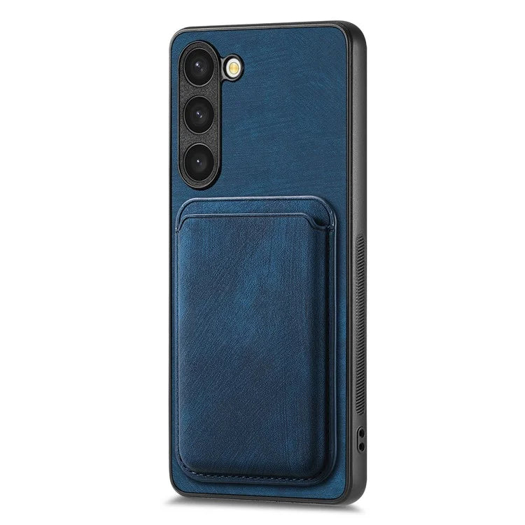 D12 For Samsung Galaxy S23+ Case Drop Protection Magnetic Card Holder Phone Cover