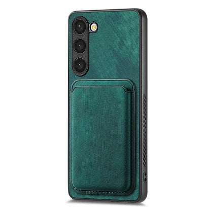 D12 For Samsung Galaxy S23+ Case Drop Protection Magnetic Card Holder Phone Cover