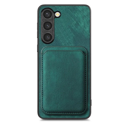 D12 For Samsung Galaxy S23+ Case Drop Protection Magnetic Card Holder Phone Cover