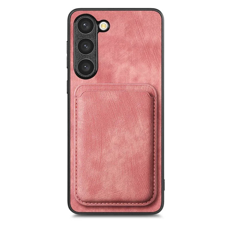D12 For Samsung Galaxy S23+ Case Drop Protection Magnetic Card Holder Phone Cover