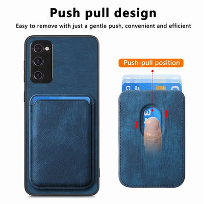 D12 For Samsung Galaxy S20 Lite / S20 FE / S20 FE 5G / S20 FE 2022 Case Detachable Card Case Shell
