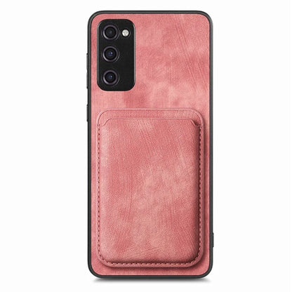 D12 For Samsung Galaxy S20 Lite / S20 FE / S20 FE 5G / S20 FE 2022 Case Detachable Card Case Shell
