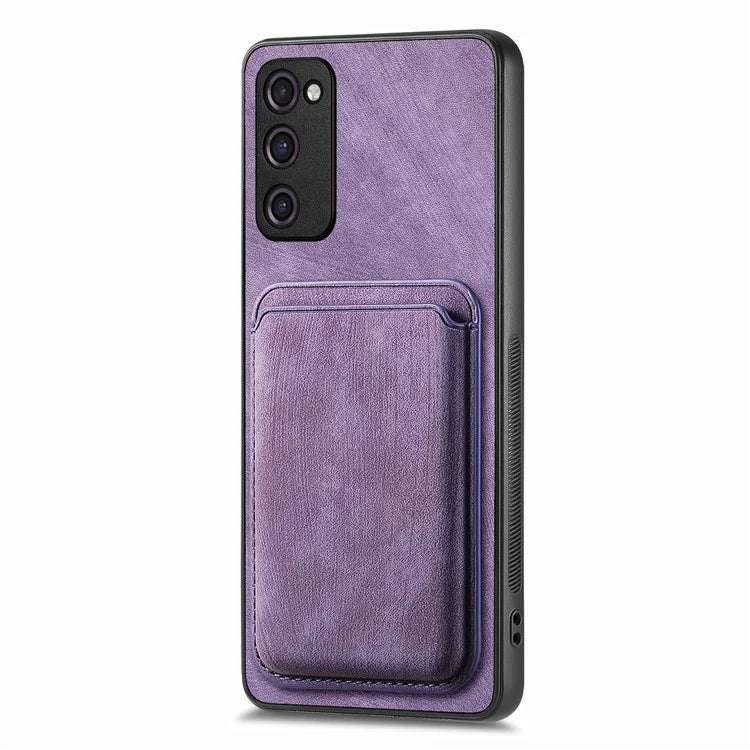 D12 For Samsung Galaxy S20 Lite / S20 FE / S20 FE 5G / S20 FE 2022 Case Detachable Card Case Shell