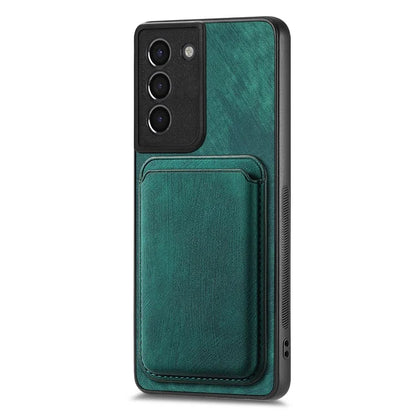 D12 For Samsung Galaxy S21 4G / 5G Detachable Magnetic Card Case Mobile Phone Cover