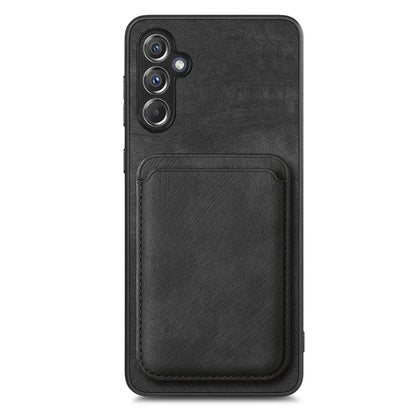D12 For Samsung Galaxy A15 4G / 5G Case Detachable Magnetic Card Holder PU+TPU Phone Cover