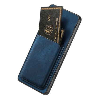 D12 For Samsung Galaxy A13 5G Cell Phone Cover with Detachable Magnetic Card Case