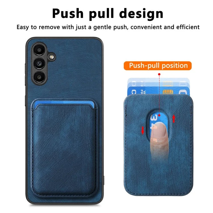 D12 For Samsung Galaxy A13 5G Cell Phone Cover with Detachable Magnetic Card Case