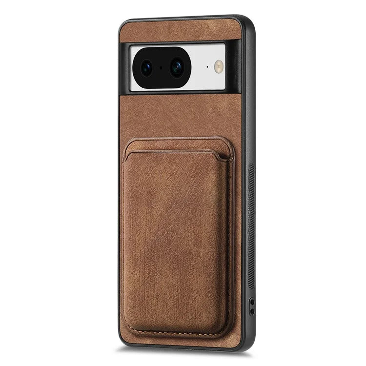 D12 For Google Pixel 8 Anti-scratch Detachable Magnetic Card Case Phone Cover