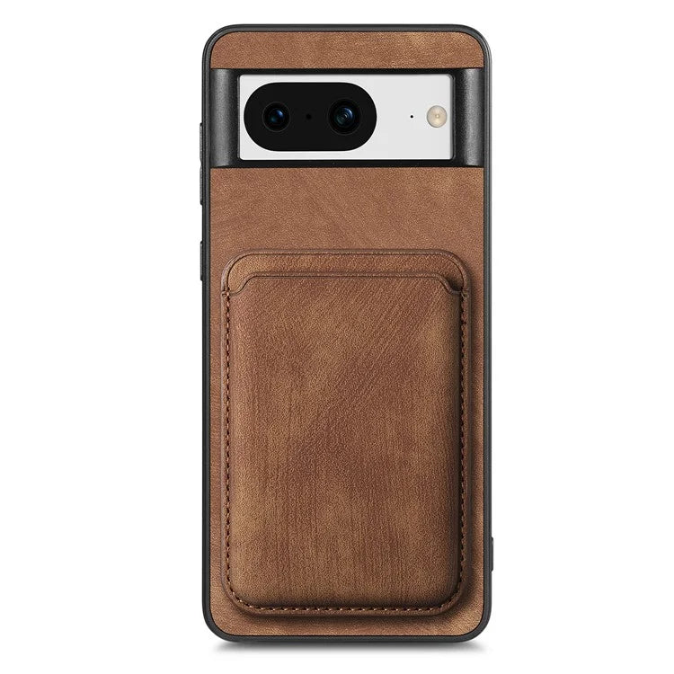 D12 For Google Pixel 8 Anti-scratch Detachable Magnetic Card Case Phone Cover