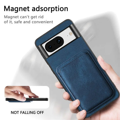 D12 For Google Pixel 8 Anti-scratch Detachable Magnetic Card Case Phone Cover