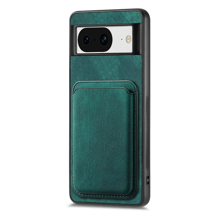D12 For Google Pixel 8 Anti-scratch Detachable Magnetic Card Case Phone Cover
