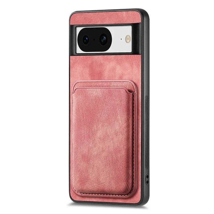 D12 For Google Pixel 8 Anti-scratch Detachable Magnetic Card Case Phone Cover