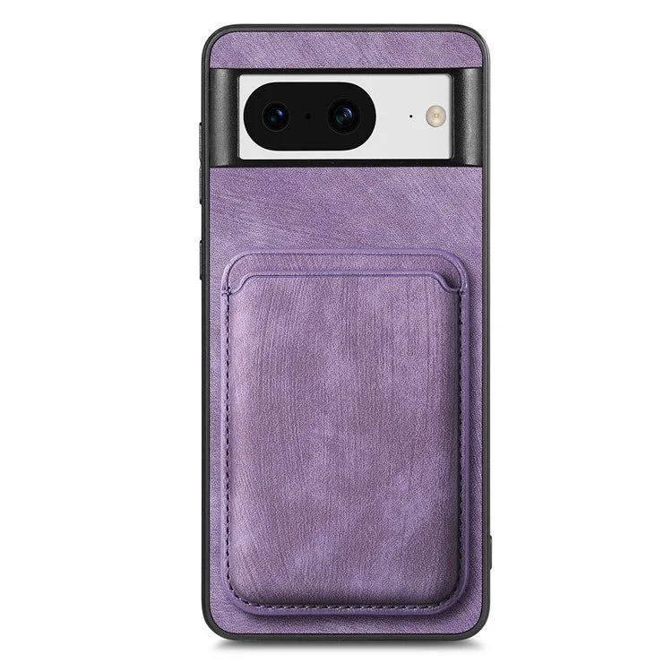 D12 For Google Pixel 8 Anti-scratch Detachable Magnetic Card Case Phone Cover