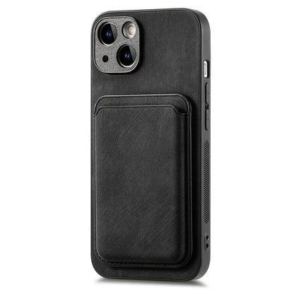 D12 For iPhone 14 Detachable Magnetic Card Case Shockproof Phone Cover