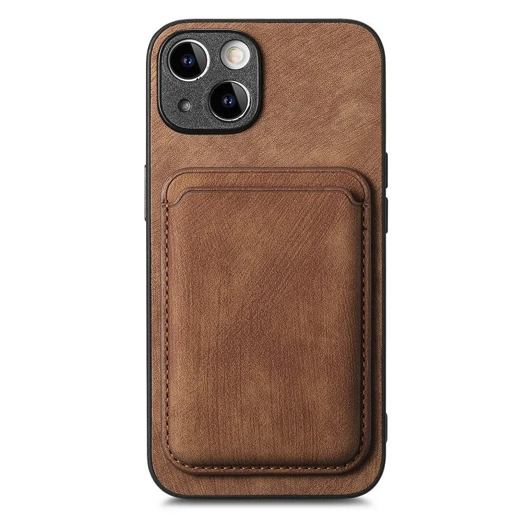 D12 For iPhone 14 Detachable Magnetic Card Case Shockproof Phone Cover