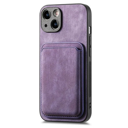 D12 For iPhone 14 Detachable Magnetic Card Case Shockproof Phone Cover