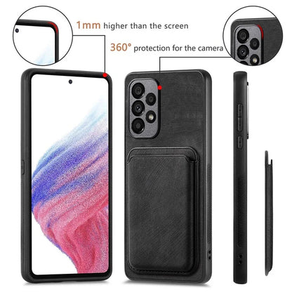 D12 For Samsung Galaxy A53 5G Cover Detachable Magnetic Card Case Phone Shell