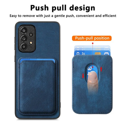 D12 For Samsung Galaxy A53 5G Cover Detachable Magnetic Card Case Phone Shell