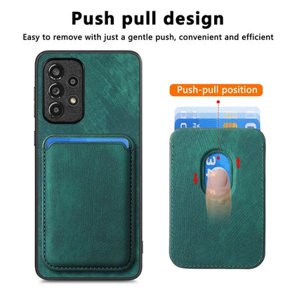 D12 For Samsung Galaxy A53 5G Cover Detachable Magnetic Card Case Phone Shell