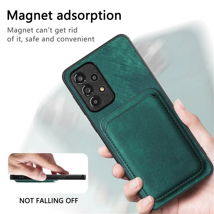 D12 For Samsung Galaxy A53 5G Cover Detachable Magnetic Card Case Phone Shell