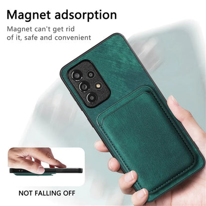 D12 For Samsung Galaxy A53 5G Cover Detachable Magnetic Card Case Phone Shell