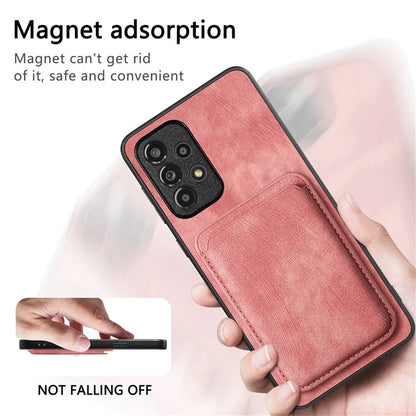 D12 For Samsung Galaxy A53 5G Cover Detachable Magnetic Card Case Phone Shell