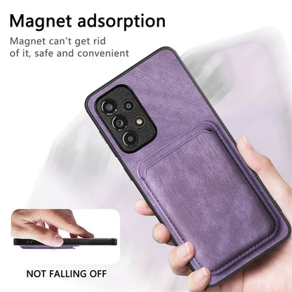 D12 For Samsung Galaxy A53 5G Cover Detachable Magnetic Card Case Phone Shell