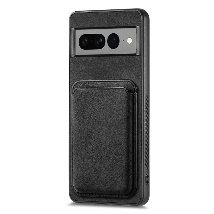 D12 For Google Pixel 7 Pro 5G Detachable 2-in-1 Magnetic Card Case Cell Phone Cover