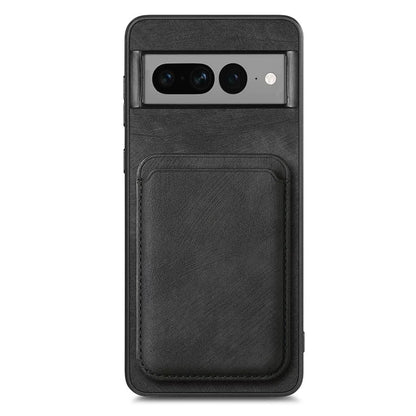 D12 For Google Pixel 7 Pro 5G Detachable 2-in-1 Magnetic Card Case Cell Phone Cover