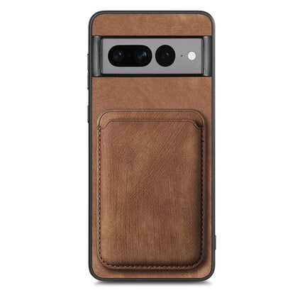 D12 For Google Pixel 7 Pro 5G Detachable 2-in-1 Magnetic Card Case Cell Phone Cover