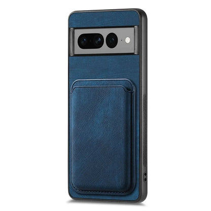 D12 For Google Pixel 7 Pro 5G Detachable 2-in-1 Magnetic Card Case Cell Phone Cover