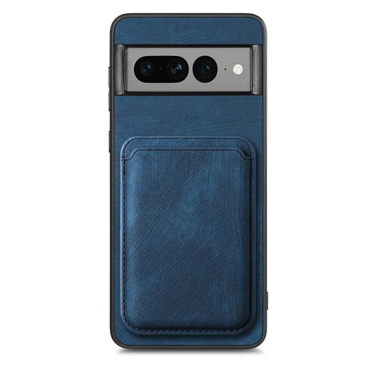 D12 For Google Pixel 7 Pro 5G Detachable 2-in-1 Magnetic Card Case Cell Phone Cover
