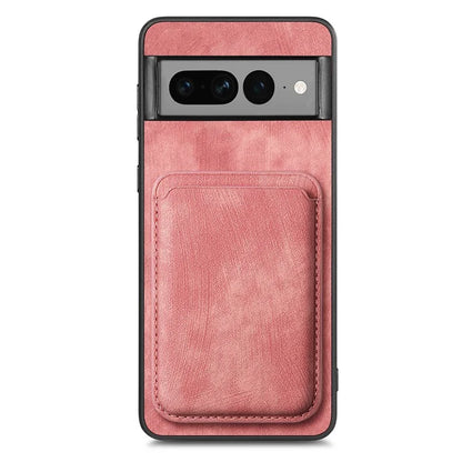D12 For Google Pixel 7 Pro 5G Detachable 2-in-1 Magnetic Card Case Cell Phone Cover