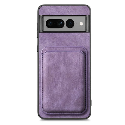 D12 For Google Pixel 7 Pro 5G Detachable 2-in-1 Magnetic Card Case Cell Phone Cover