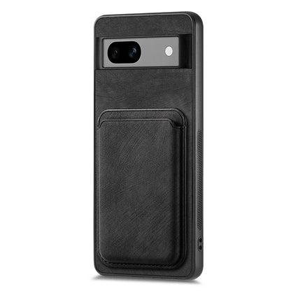 D12 Back Shell for Google Pixel 7a Detachable Magnetic Card Case Cell Phone Cover