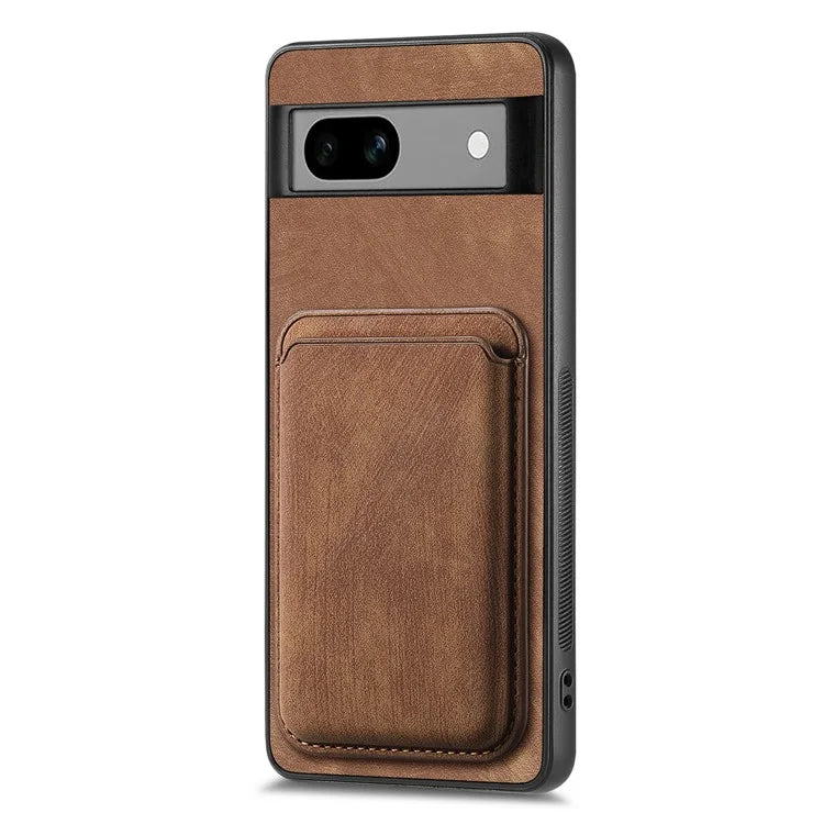 D12 Back Shell for Google Pixel 7a Detachable Magnetic Card Case Cell Phone Cover