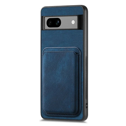D12 Back Shell for Google Pixel 7a Detachable Magnetic Card Case Cell Phone Cover