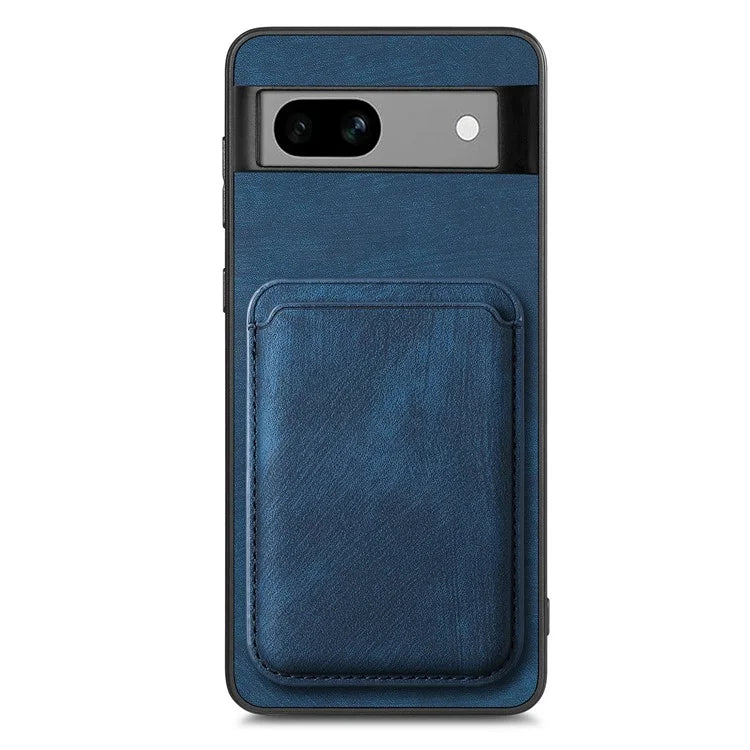 D12 Back Shell for Google Pixel 7a Detachable Magnetic Card Case Cell Phone Cover
