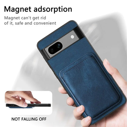 D12 Back Shell for Google Pixel 7a Detachable Magnetic Card Case Cell Phone Cover