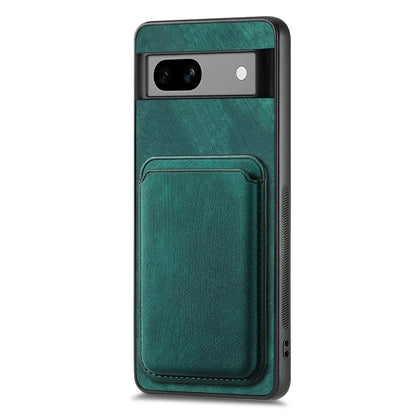 D12 Back Shell for Google Pixel 7a Detachable Magnetic Card Case Cell Phone Cover