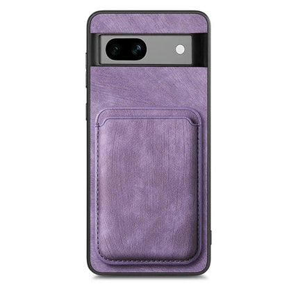 D12 Back Shell for Google Pixel 7a Detachable Magnetic Card Case Cell Phone Cover