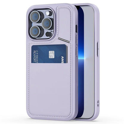 DUX DUCIS Rafi II Series for iPhone 13 Pro Phone Case Card Slots Cover RFID Blocking Protection