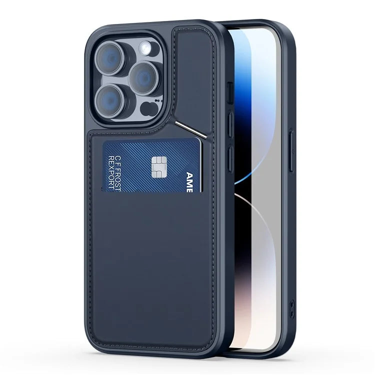 DUX DUCIS Rafi II Series for iPhone 14 Pro Max Magnetic Case Card Slots RFID Blocking Phone Cover