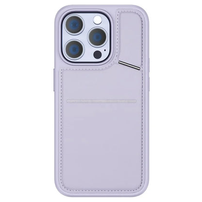 DUX DUCIS Rafi II Series for iPhone 14 Pro Phone Case PU Leather+TPU Cover with Card Slots